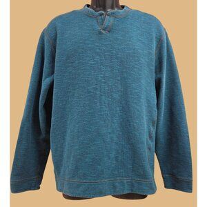 Tommy Bahama Reversible Blue Lightweight Sweatshirt XL
